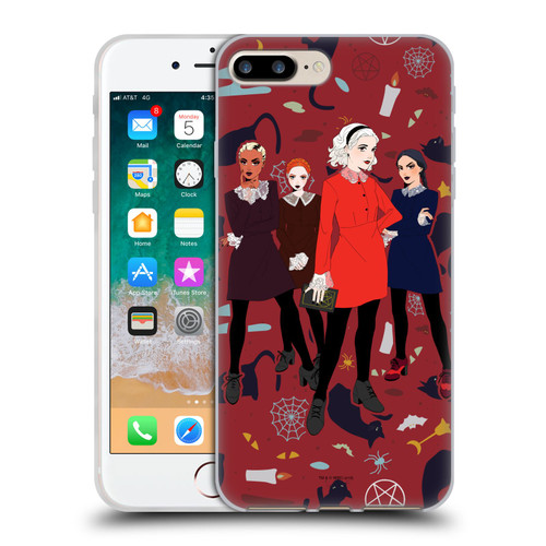Chilling Adventures of Sabrina Graphics Witch Posey Soft Gel Case for Apple iPhone 7 Plus / iPhone 8 Plus
