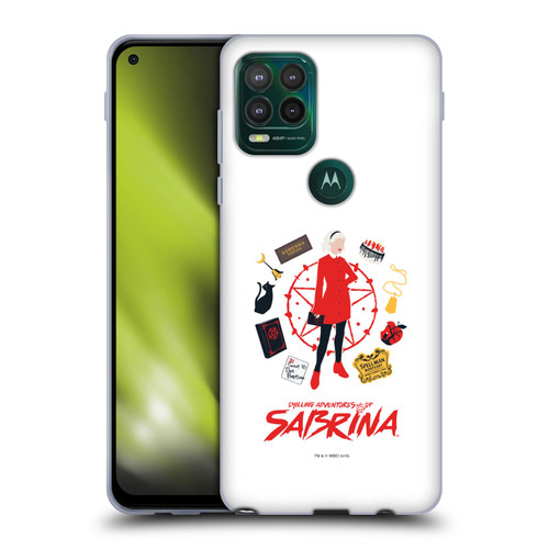 Chilling Adventures of Sabrina Graphics Essentials Soft Gel Case for Motorola Moto G Stylus 5G 2021