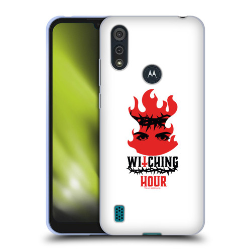 Chilling Adventures of Sabrina Graphics Witching Hour Soft Gel Case for Motorola Moto E6s (2020)