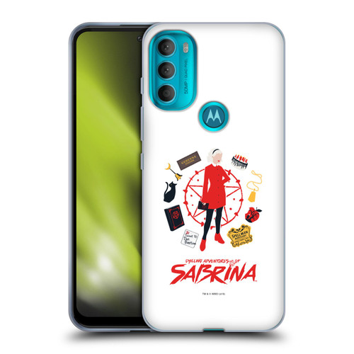 Chilling Adventures of Sabrina Graphics Essentials Soft Gel Case for Motorola Moto G71 5G