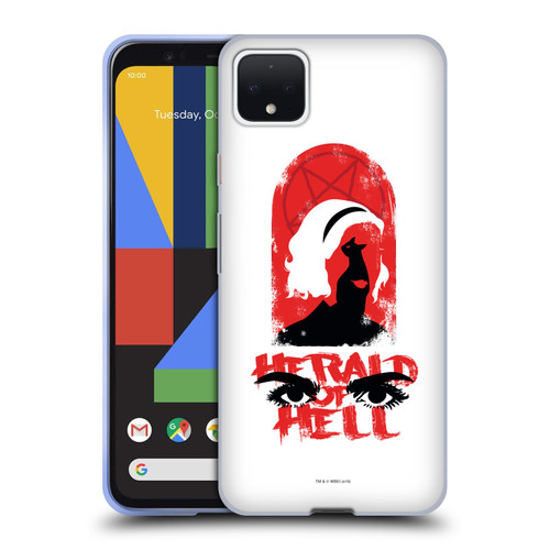 Chilling Adventures of Sabrina Graphics Herald Of Hell Soft Gel Case for Google Pixel 4 XL