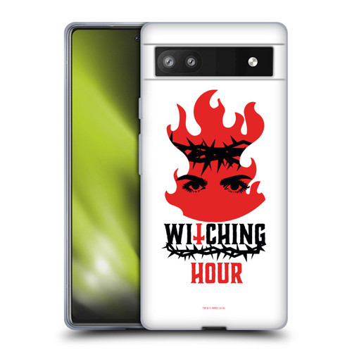 Chilling Adventures of Sabrina Graphics Witching Hour Soft Gel Case for Google Pixel 6a