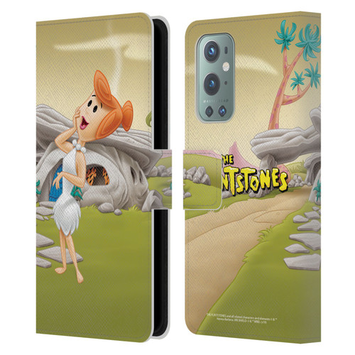 The Flintstones Characters Wilma Flintstones Leather Book Wallet Case Cover For OnePlus 9