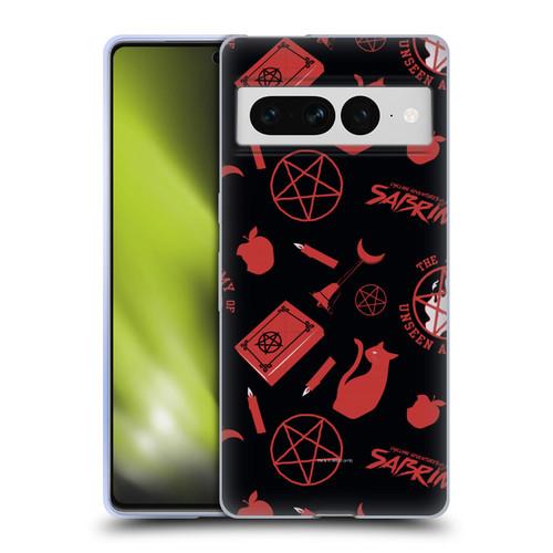 Chilling Adventures of Sabrina Graphics Black Magic Soft Gel Case for Google Pixel 7 Pro