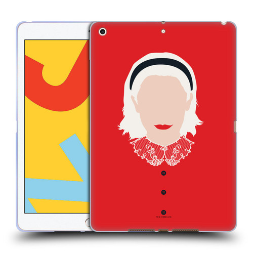 Chilling Adventures of Sabrina Graphics Red Sabrina Soft Gel Case for Apple iPad 10.2 2019/2020/2021
