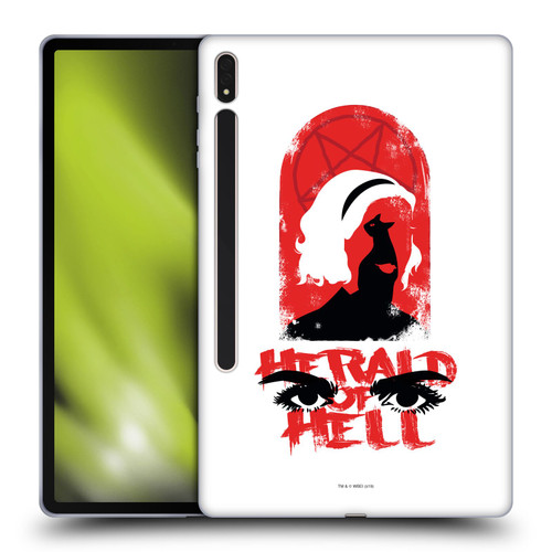 Chilling Adventures of Sabrina Graphics Herald Of Hell Soft Gel Case for Samsung Galaxy Tab S8 Plus