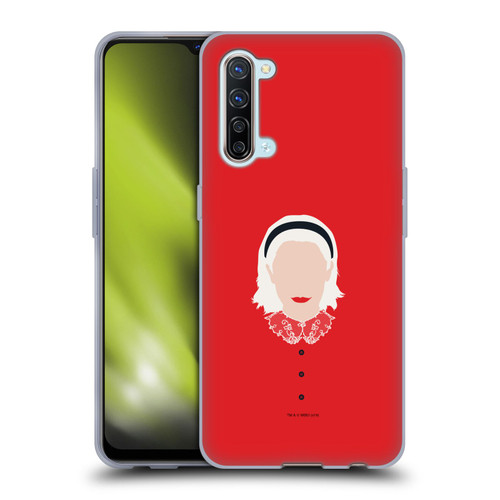 Chilling Adventures of Sabrina Graphics Red Sabrina Soft Gel Case for OPPO Find X2 Lite 5G