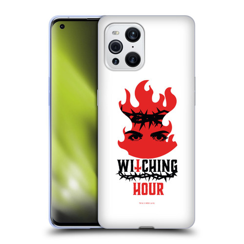 Chilling Adventures of Sabrina Graphics Witching Hour Soft Gel Case for OPPO Find X3 / Pro