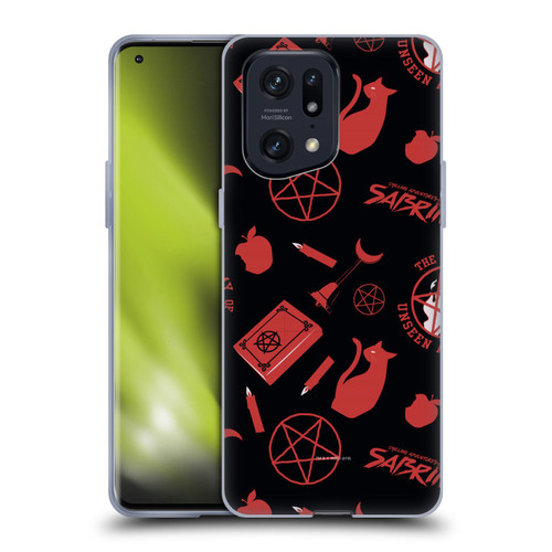 Chilling Adventures of Sabrina Graphics Black Magic Soft Gel Case for OPPO Find X5 Pro