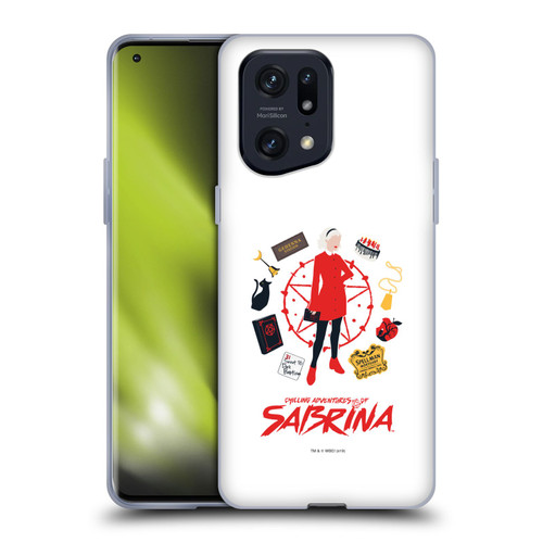 Chilling Adventures of Sabrina Graphics Essentials Soft Gel Case for OPPO Find X5 Pro