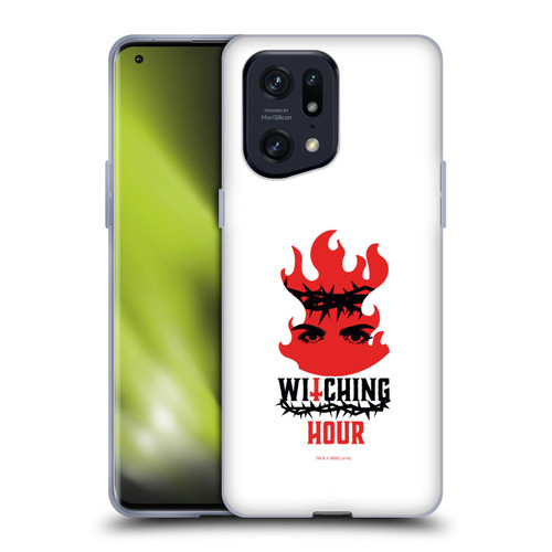 Chilling Adventures of Sabrina Graphics Witching Hour Soft Gel Case for OPPO Find X5 Pro
