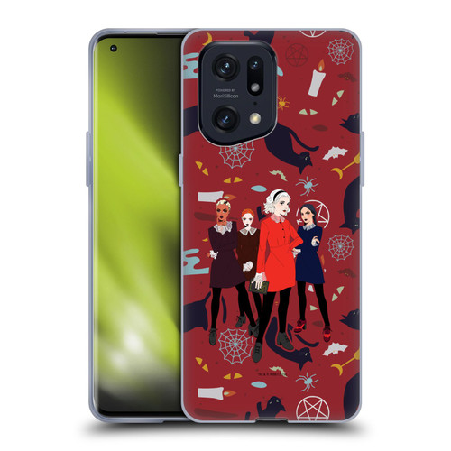 Chilling Adventures of Sabrina Graphics Witch Posey Soft Gel Case for OPPO Find X5 Pro