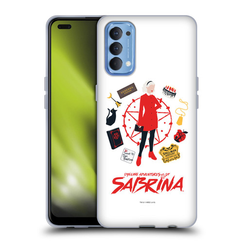 Chilling Adventures of Sabrina Graphics Essentials Soft Gel Case for OPPO Reno 4 5G
