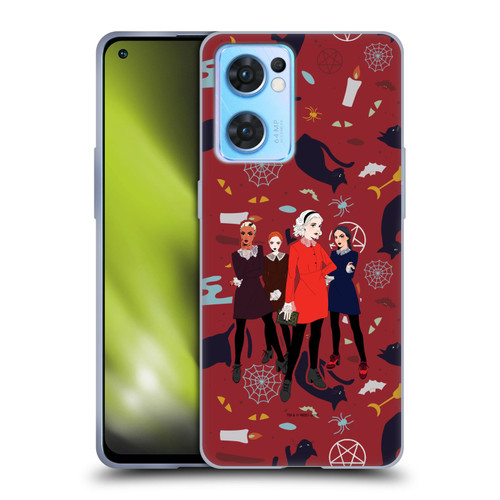 Chilling Adventures of Sabrina Graphics Witch Posey Soft Gel Case for OPPO Reno7 5G / Find X5 Lite