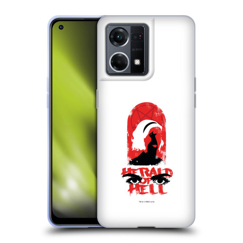 Chilling Adventures of Sabrina Graphics Herald Of Hell Soft Gel Case for OPPO Reno8 4G
