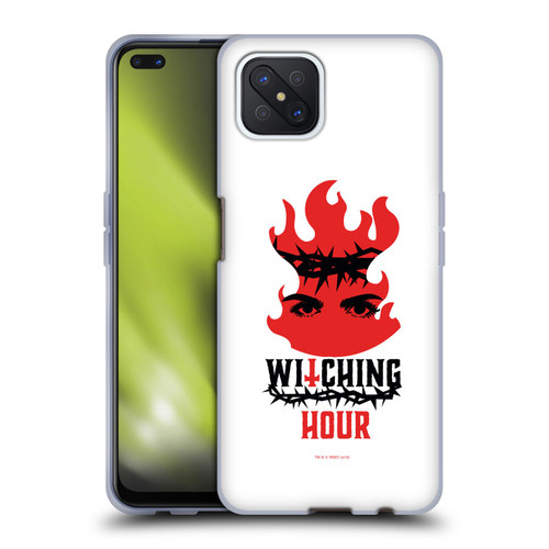 Chilling Adventures of Sabrina Graphics Witching Hour Soft Gel Case for OPPO Reno4 Z 5G