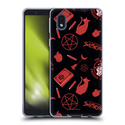 Chilling Adventures of Sabrina Graphics Black Magic Soft Gel Case for Samsung Galaxy A01 Core (2020)