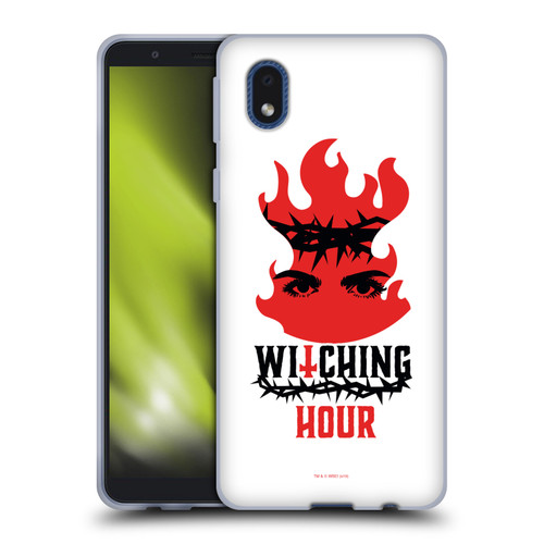 Chilling Adventures of Sabrina Graphics Witching Hour Soft Gel Case for Samsung Galaxy A01 Core (2020)