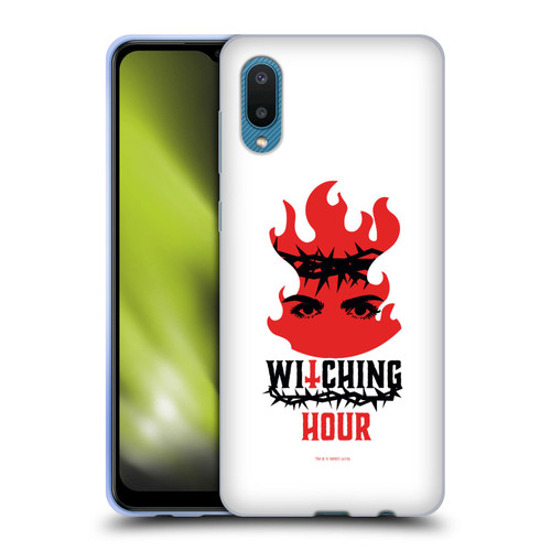 Chilling Adventures of Sabrina Graphics Witching Hour Soft Gel Case for Samsung Galaxy A02/M02 (2021)