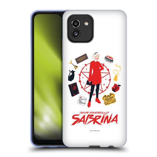 Chilling Adventures of Sabrina Graphics Essentials Soft Gel Case for Samsung Galaxy A03 (2021)