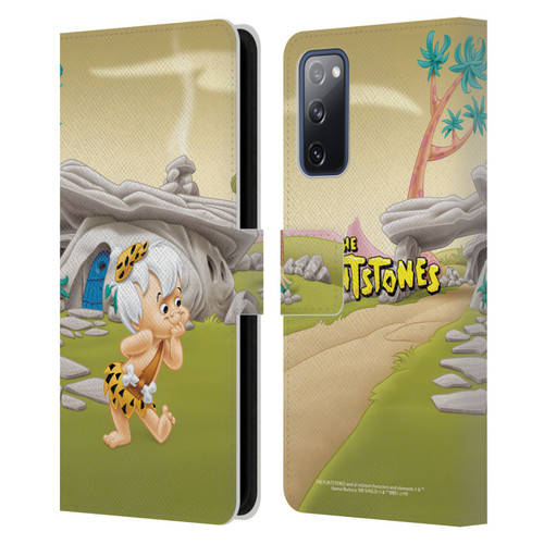 The Flintstones Characters Bambam Rubble Leather Book Wallet Case Cover For Samsung Galaxy S20 FE / 5G