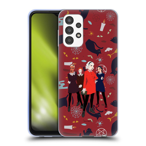 Chilling Adventures of Sabrina Graphics Witch Posey Soft Gel Case for Samsung Galaxy A13 (2022)