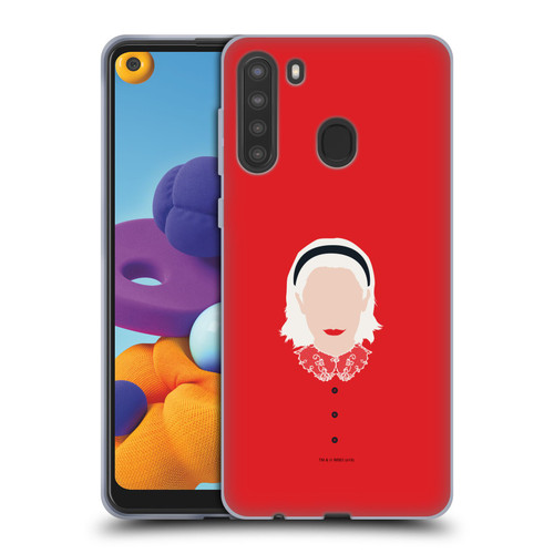 Chilling Adventures of Sabrina Graphics Red Sabrina Soft Gel Case for Samsung Galaxy A21 (2020)