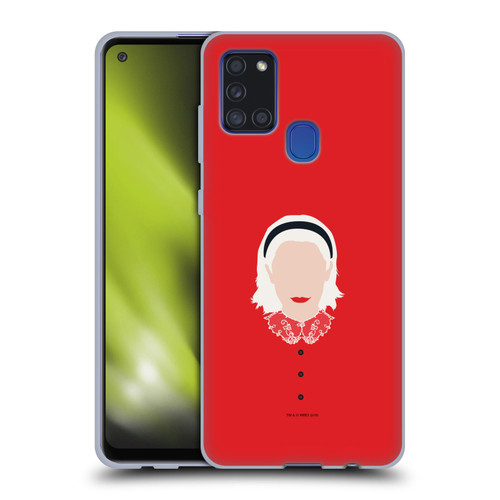 Chilling Adventures of Sabrina Graphics Red Sabrina Soft Gel Case for Samsung Galaxy A21s (2020)