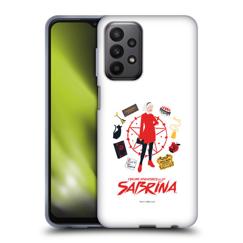 Chilling Adventures of Sabrina Graphics Essentials Soft Gel Case for Samsung Galaxy A23 / 5G (2022)
