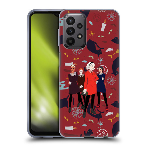 Chilling Adventures of Sabrina Graphics Witch Posey Soft Gel Case for Samsung Galaxy A23 / 5G (2022)
