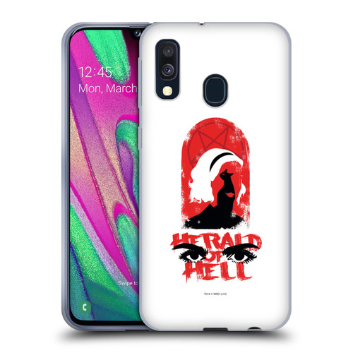Chilling Adventures of Sabrina Graphics Herald Of Hell Soft Gel Case for Samsung Galaxy A40 (2019)