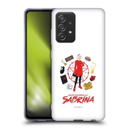 Chilling Adventures of Sabrina Graphics Essentials Soft Gel Case for Samsung Galaxy A52 / A52s / 5G (2021)