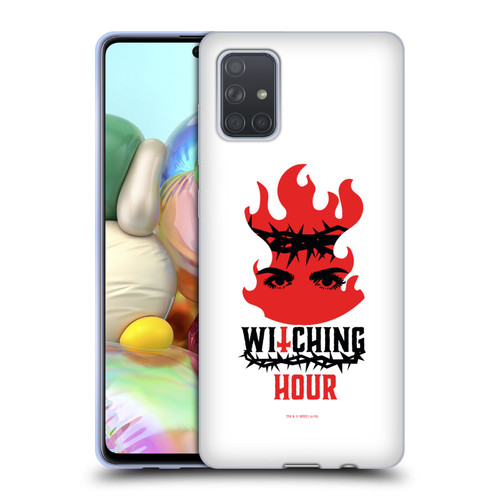 Chilling Adventures of Sabrina Graphics Witching Hour Soft Gel Case for Samsung Galaxy A71 (2019)