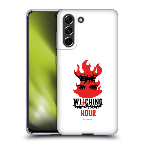 Chilling Adventures of Sabrina Graphics Witching Hour Soft Gel Case for Samsung Galaxy S21 FE 5G