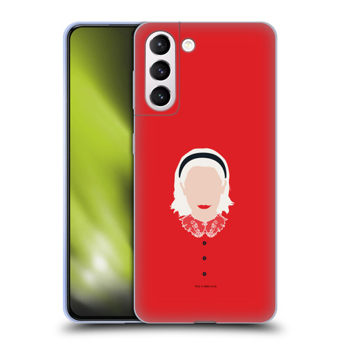 Chilling Adventures of Sabrina Graphics Red Sabrina Soft Gel Case for Samsung Galaxy S21+ 5G