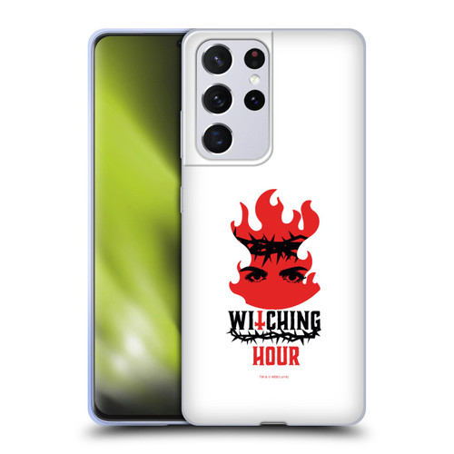 Chilling Adventures of Sabrina Graphics Witching Hour Soft Gel Case for Samsung Galaxy S21 Ultra 5G