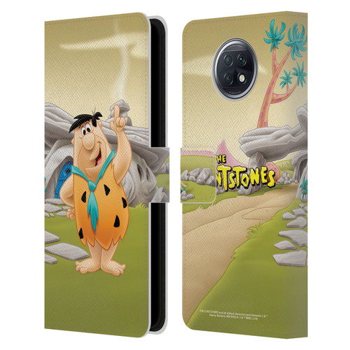 The Flintstones Characters Fred Flintstones Leather Book Wallet Case Cover For Xiaomi Redmi Note 9T 5G