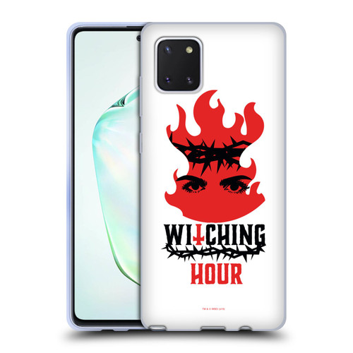 Chilling Adventures of Sabrina Graphics Witching Hour Soft Gel Case for Samsung Galaxy Note10 Lite