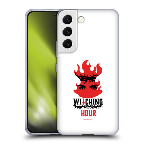 Chilling Adventures of Sabrina Graphics Witching Hour Soft Gel Case for Samsung Galaxy S22 5G