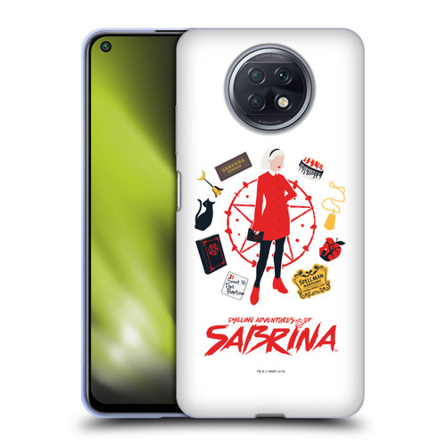 Chilling Adventures of Sabrina Graphics Essentials Soft Gel Case for Xiaomi Redmi Note 9T 5G