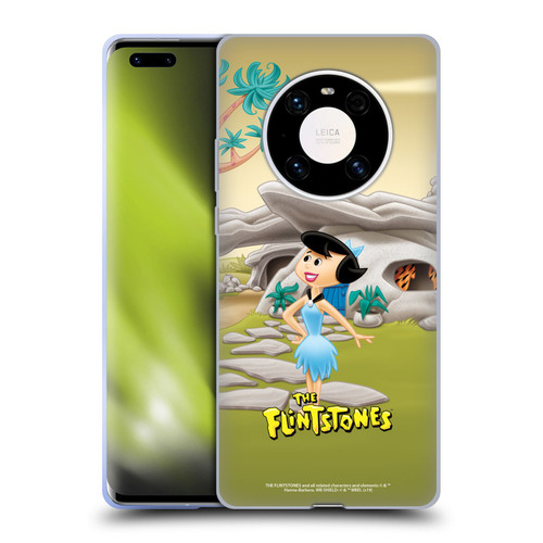 The Flintstones Characters Betty Rubble Soft Gel Case for Huawei Mate 40 Pro 5G