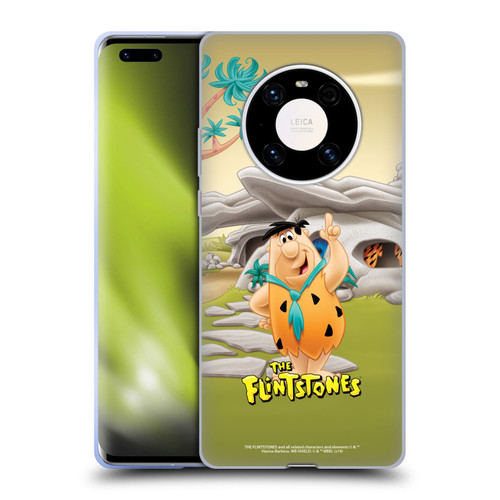 The Flintstones Characters Fred Flintstones Soft Gel Case for Huawei Mate 40 Pro 5G