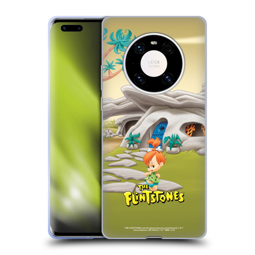 The Flintstones Characters Pebbles Flintstones Soft Gel Case for Huawei Mate 40 Pro 5G