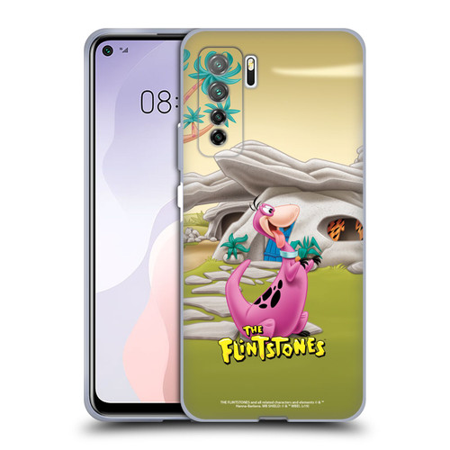 The Flintstones Characters Dino Soft Gel Case for Huawei Nova 7 SE/P40 Lite 5G