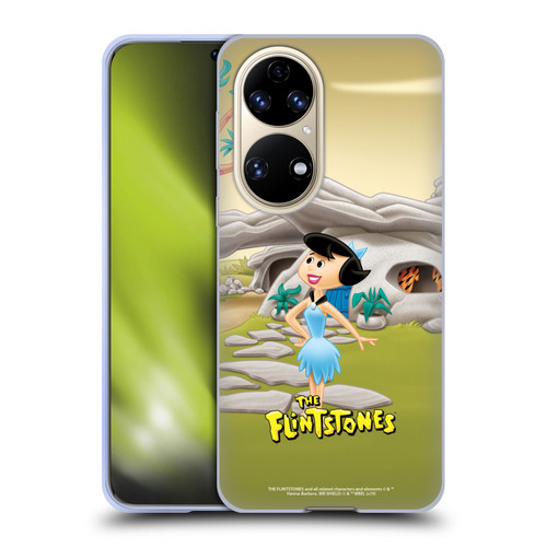The Flintstones Characters Betty Rubble Soft Gel Case for Huawei P50