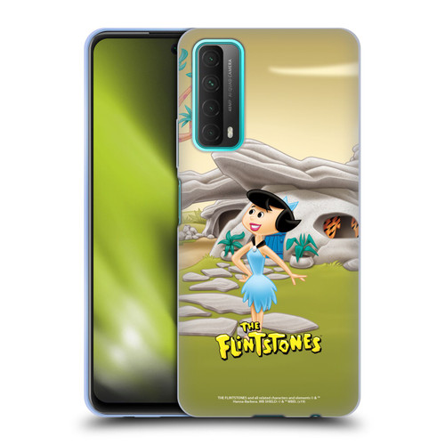 The Flintstones Characters Betty Rubble Soft Gel Case for Huawei P Smart (2021)