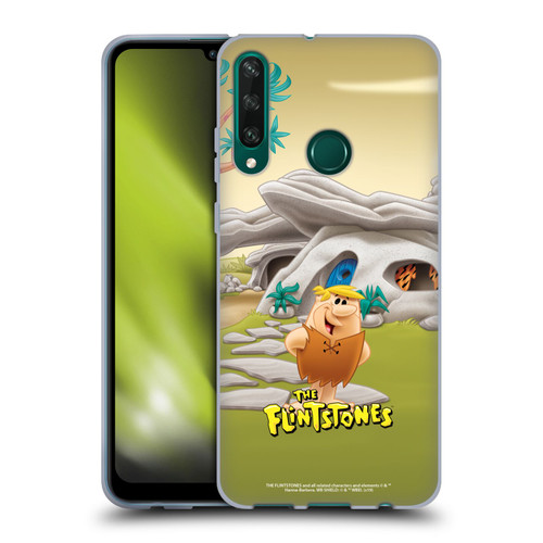 The Flintstones Characters Barney Rubble Soft Gel Case for Huawei Y6p