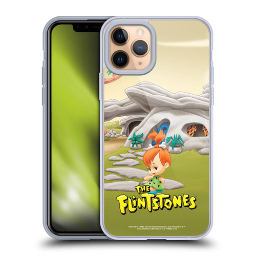 The Flintstones Characters Pebbles Flintstones Soft Gel Case for Apple iPhone 11 Pro