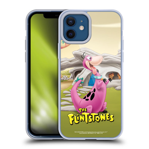 The Flintstones Characters Dino Soft Gel Case for Apple iPhone 12 / iPhone 12 Pro