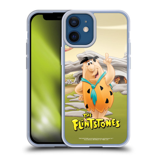 The Flintstones Characters Fred Flintstones Soft Gel Case for Apple iPhone 12 Mini